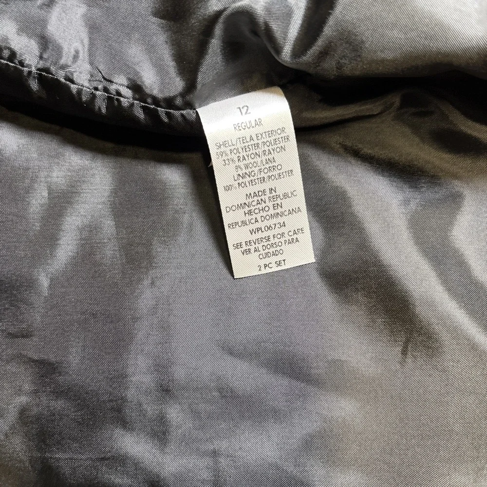 Calvin Klein Boys' Slim-Fit Stretch Suit Jacket Size 12 — Used